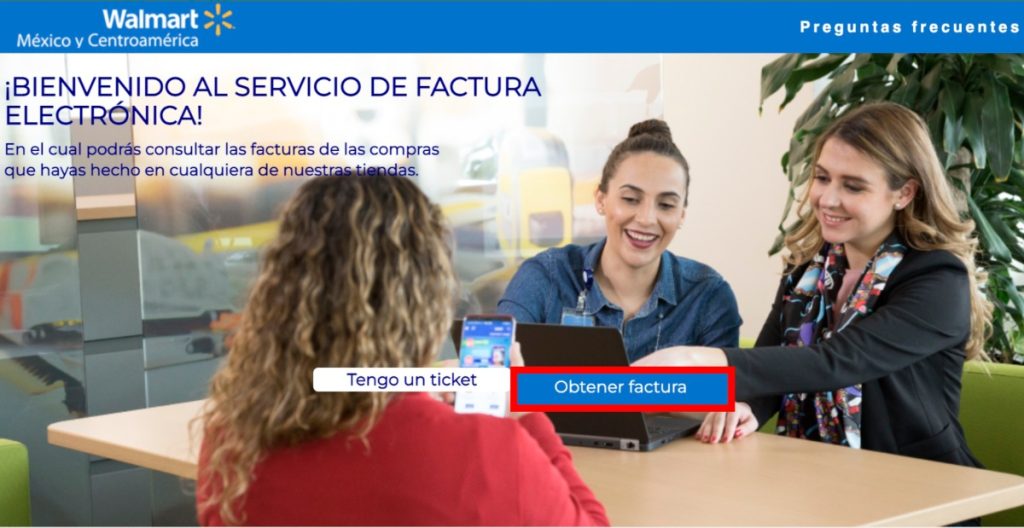 Walmart: Facturación en línea - Obtener factura