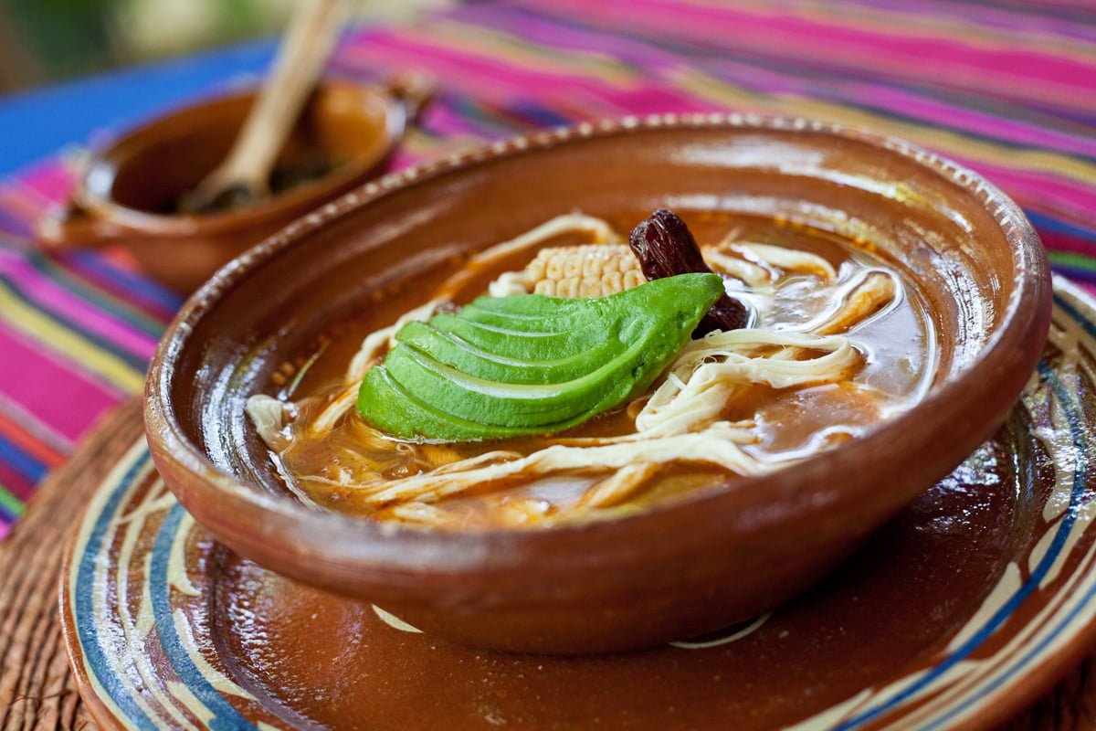 receta caldo tlalpeño, sopas y caldos