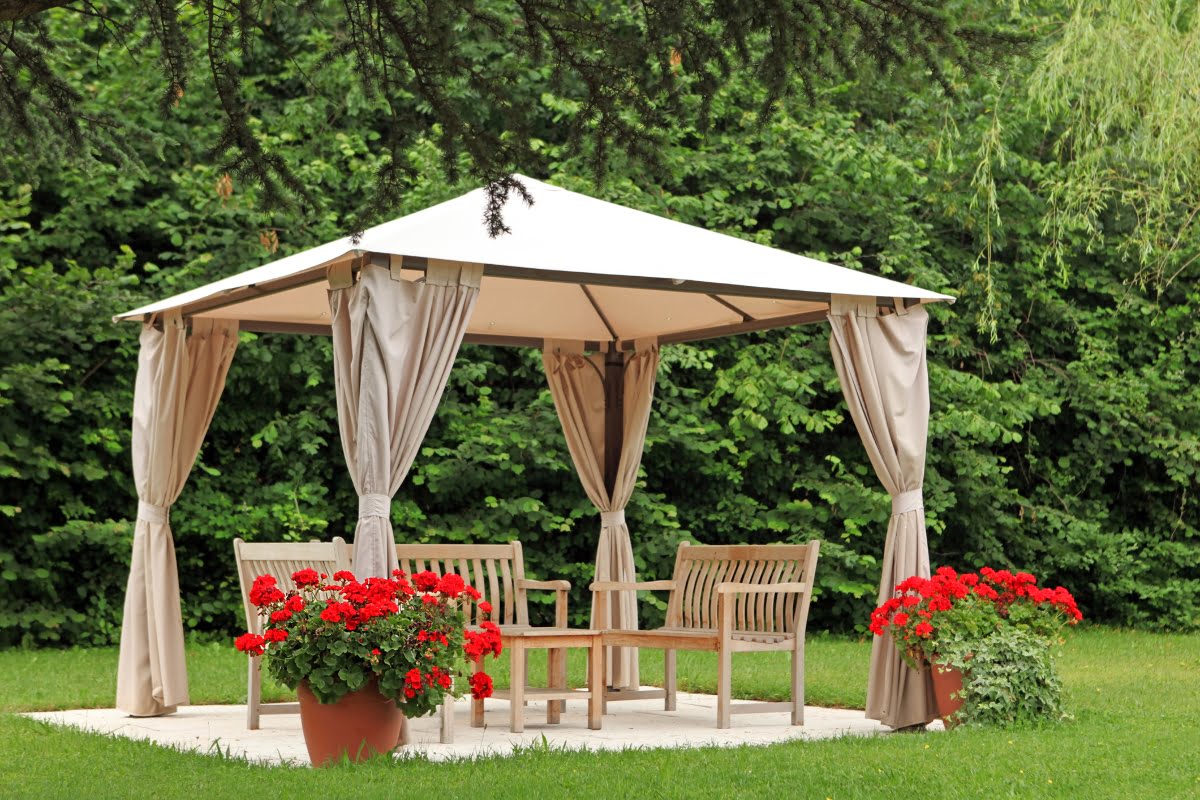 Carpas para jardín walmart