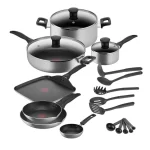 Batería de Cocina T-fal Easy Care 20 piezas Silver