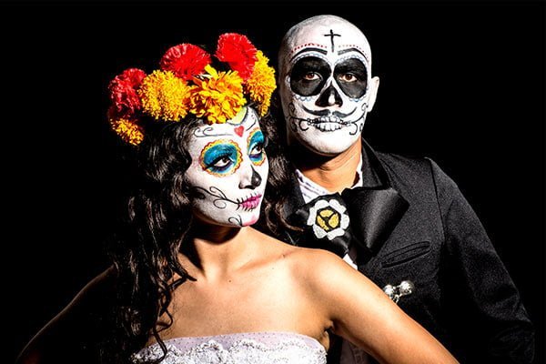 Maquillaje de Halloween Catrines