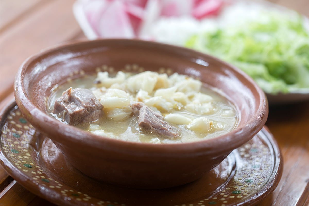 Receta de pozole blanco