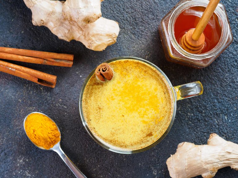 Receta Golden milk o leche dorada