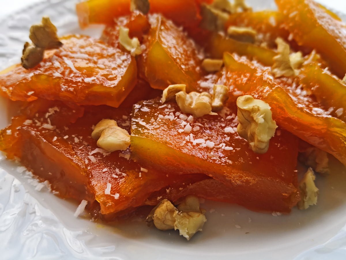 receta calabaza en tacha