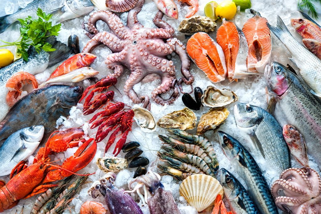 Pescados y mariscos