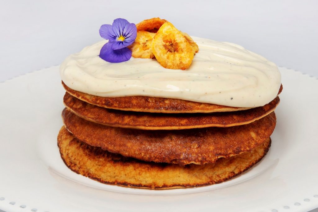 Receta de hot cakes de plátano