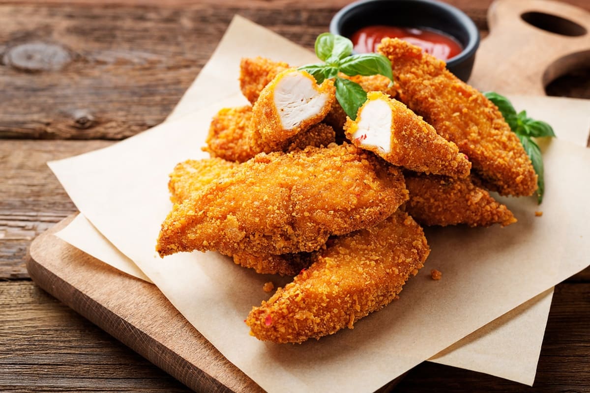 Tiras-de-pollo-frito