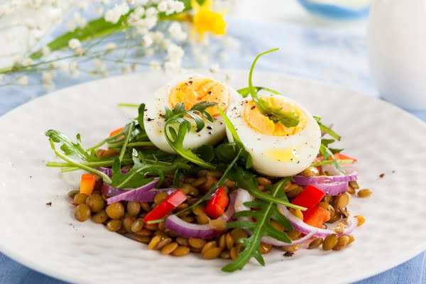 ensalada de lentejas