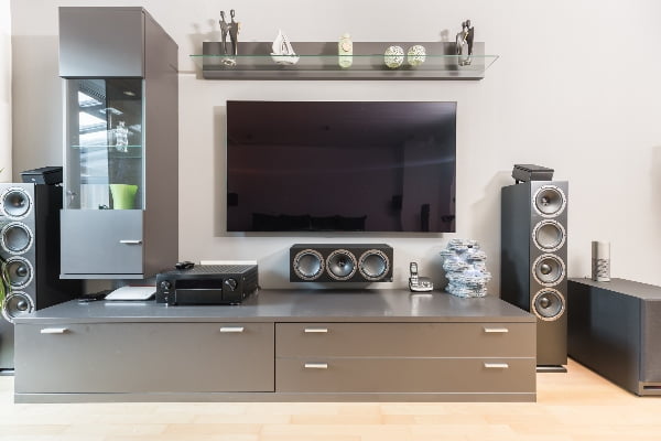 equipo de audio para TV