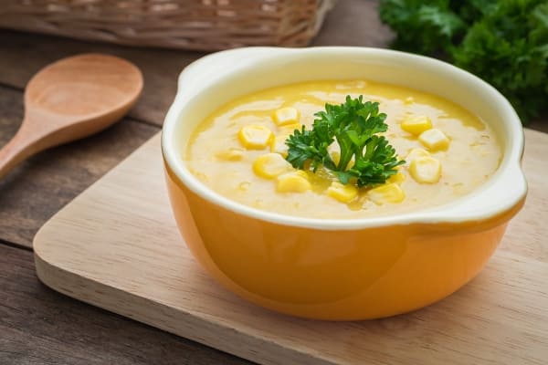 Crema de elote