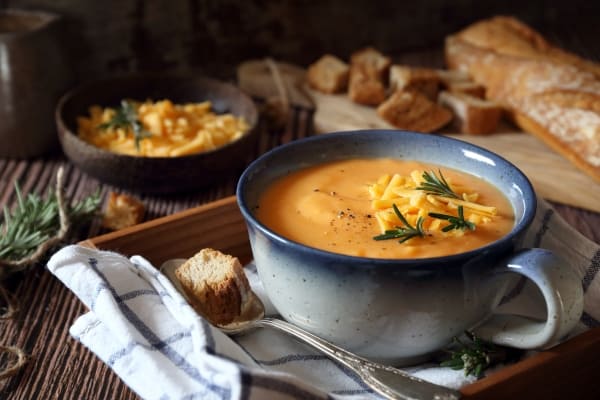 Crema de zanahoria