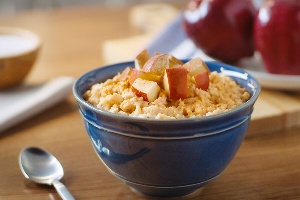 avena quaker con manzana