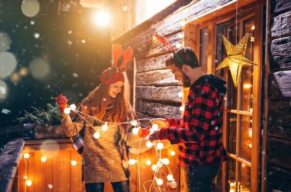 luces de navidad