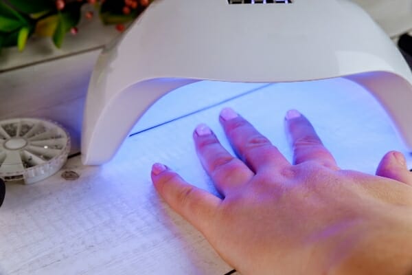 lámpara de uñas