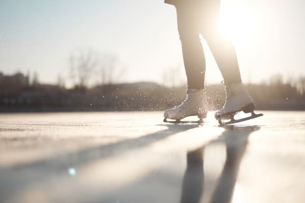 Patines sobre hielo