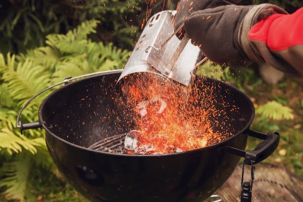 Enciende la parrilla de manera segura