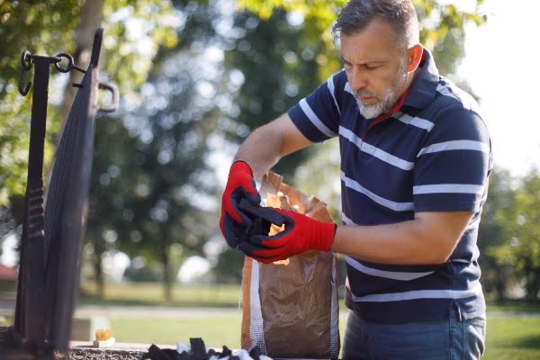Enciende la parrilla de manera segura