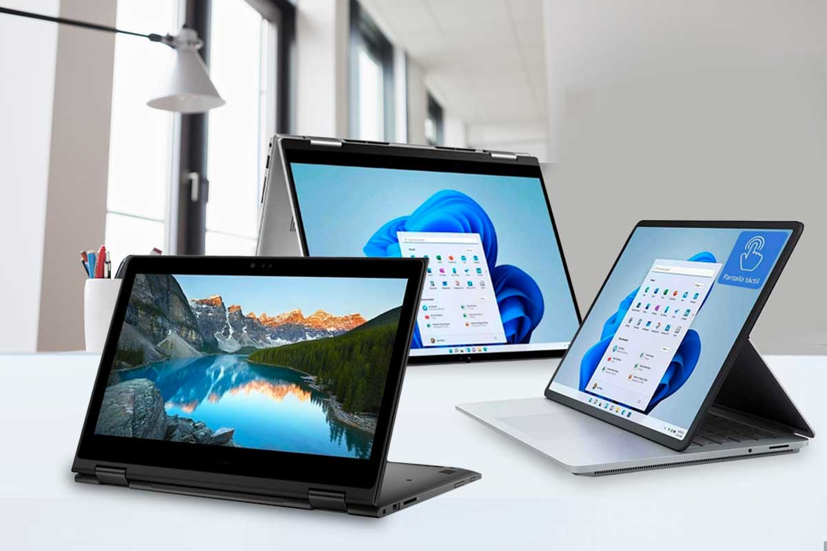Laptops touch