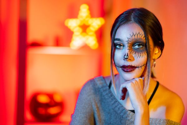 skincare para halloween