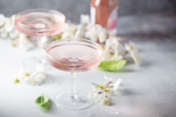 Coctel de cava navideño