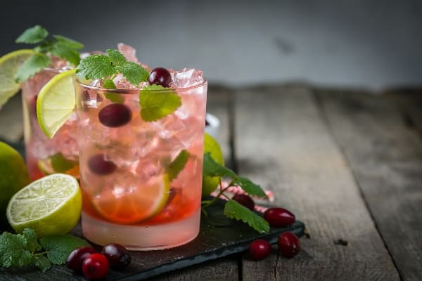 Mojito de arándano