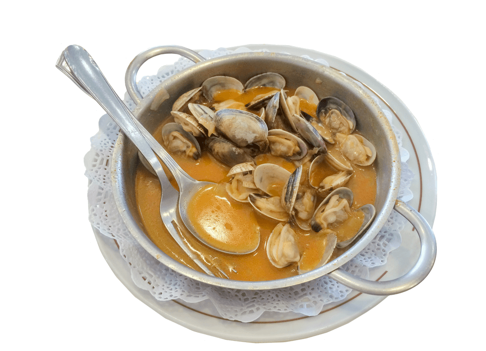 Almejas a la marinera