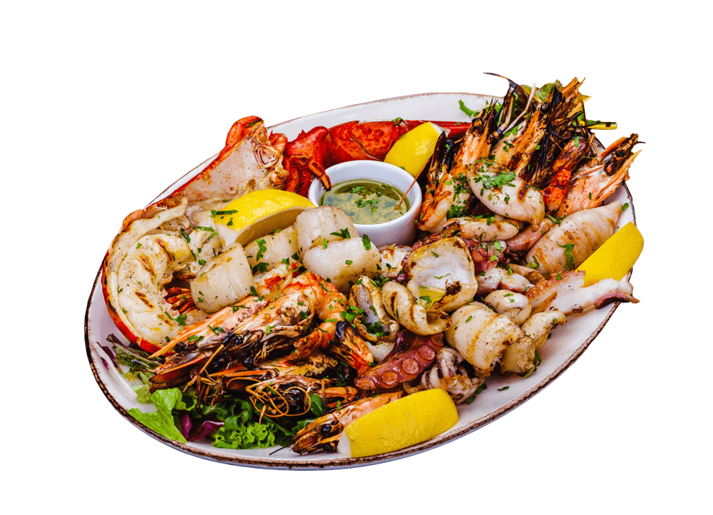 mariscada al ajillo
