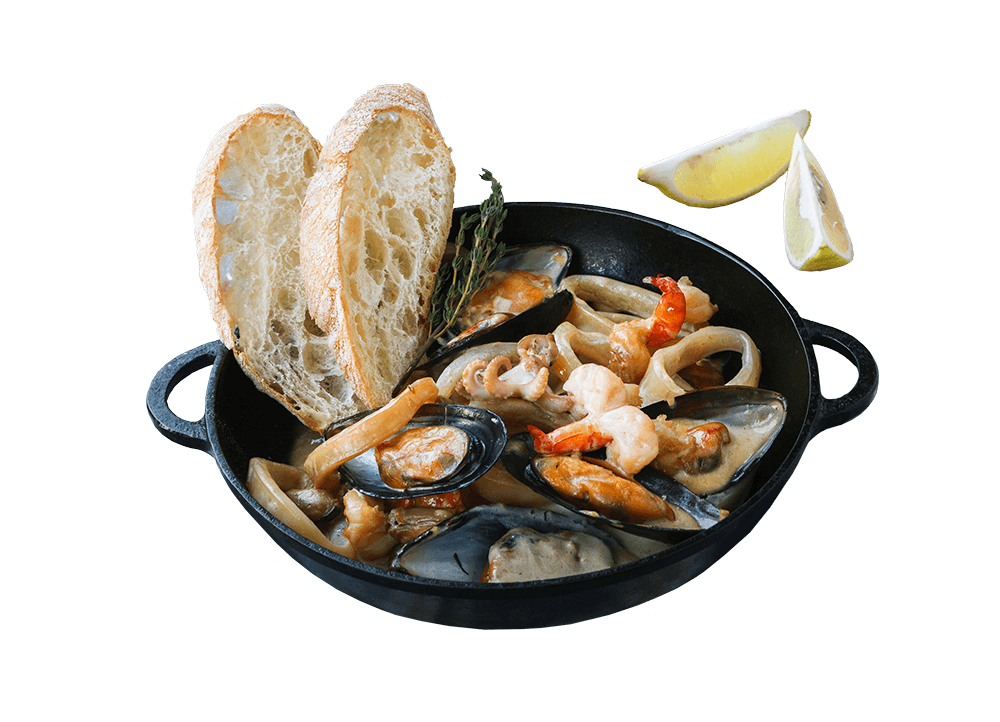 mariscada al disco
