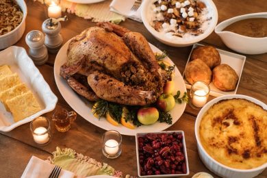 Menú completo para Día de Acción de Gracias